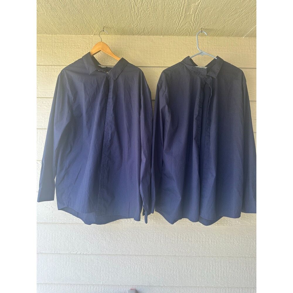 Chef Works Contemporary Collection long-sleeve button-down bundle 2XL